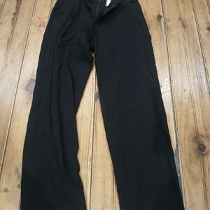 Chaps Boys Size 10 HUSKY black Pants